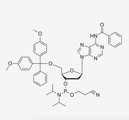 C47H52N7O7P N6-Benzoilo--2'-Deoksyadenozyno-3'-CE Fosforamidyt CAS 98796-53-3