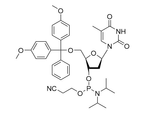 -DT-CE-Nukleozyd Fosforamidyt 5'--DT Fosforamidyt CAS 98796-51-1