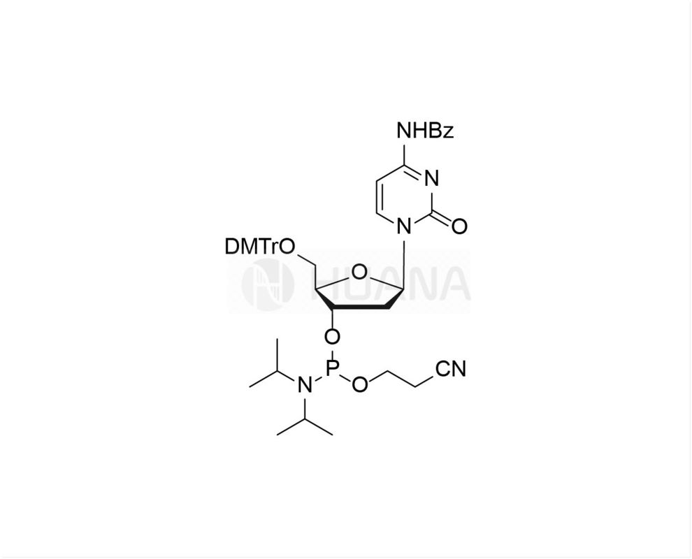 DMTr-dC ((Bz)-3'-CE-fosforamidyt CAS:102212-98-6 synteza oligonukleotydów DNA fosforamidyt dC ((Bz) producent